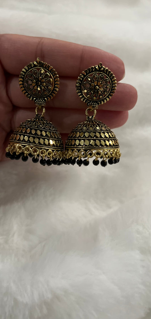 Black Jhumka