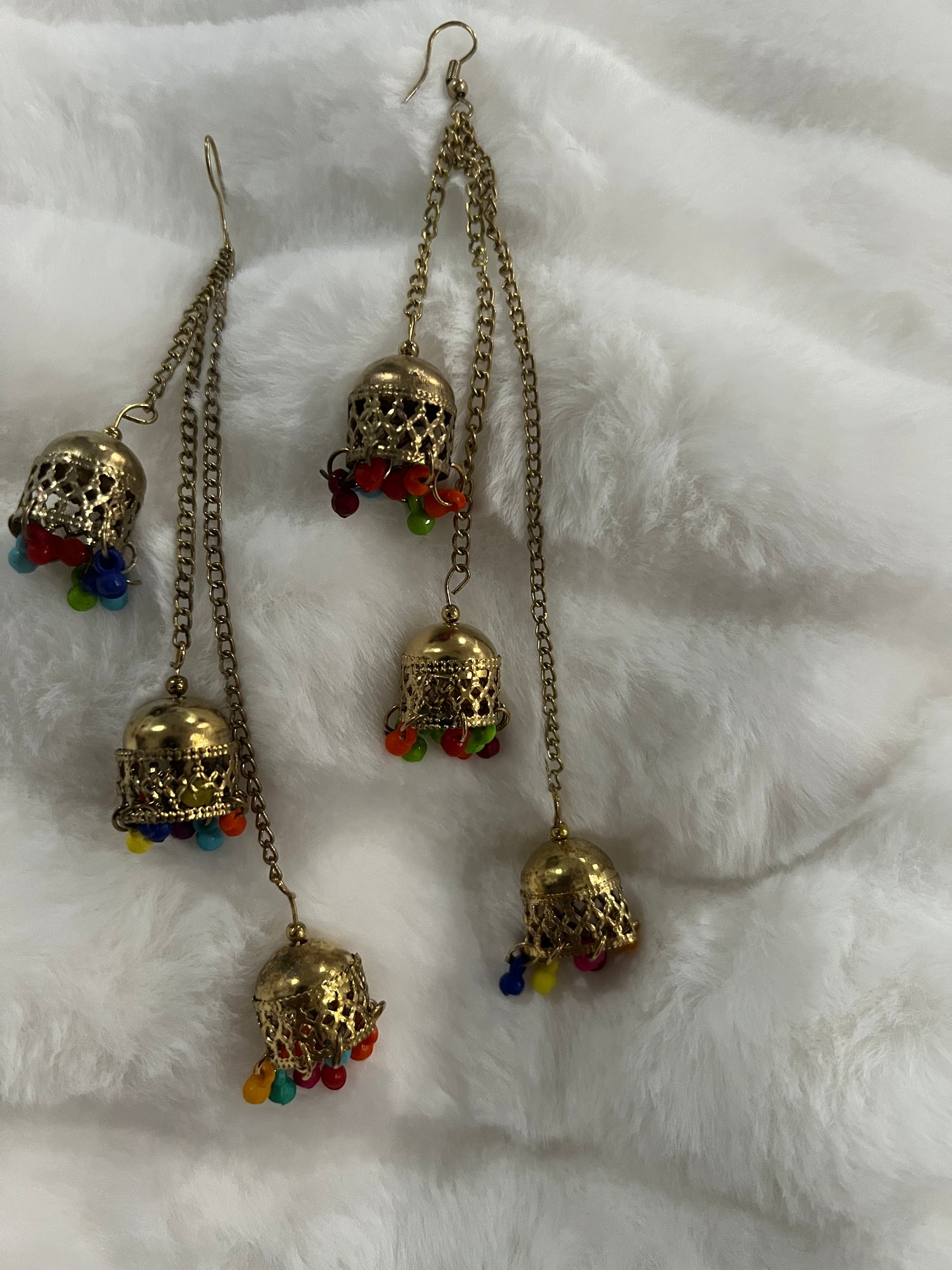 Golden Kashmiri Jhumka