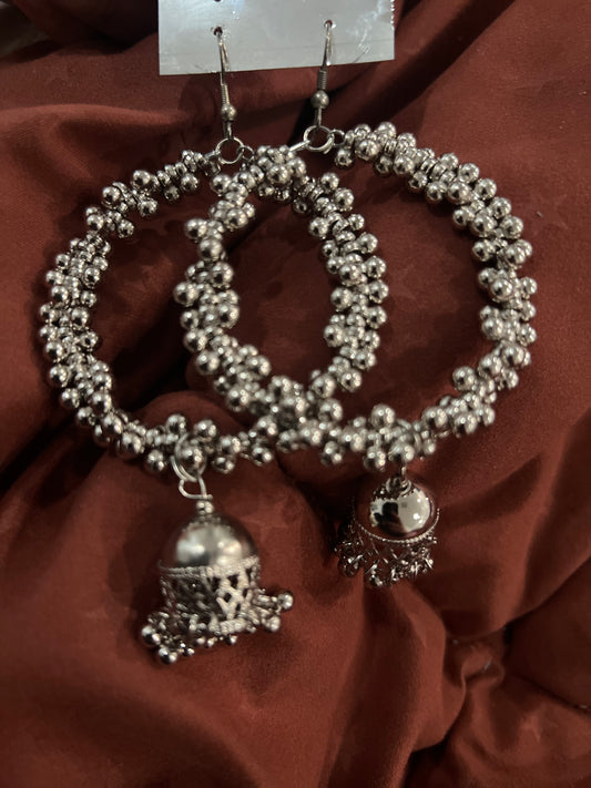Round Jhumka Earring